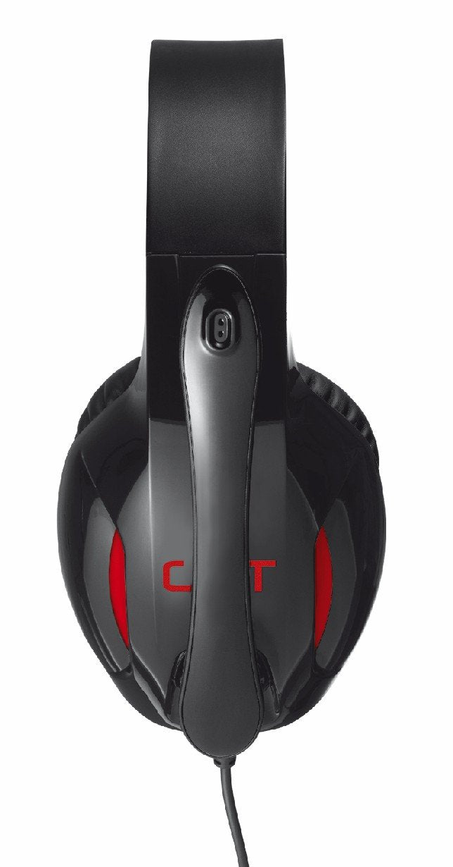 Trust Gaming XL Endurance GXT 330 - Casque de jeu avec coussinets d'oreille souples et larges et basses puissantes, conçu pour PC et consoles Trust Gaming XL Endurance GXT 330 - Casque de jeu avec coussinets d'oreille souples et larges et basses puissantes, conçu pour PC et consoles
